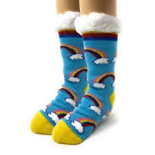 Rainbow Slumber Socks
