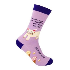 These Are My Cuddly Period Socks